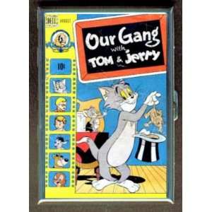 TOM & JERRY 1940s COMIC BOOK ID Holder, Cigarette Case or Wallet Made 