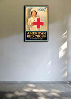 American The Red Cross World War I Nursing Poster 16x24  