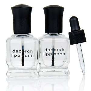 Deborah Lippmann Collection Base and Top Coat Nail Lacquer Set