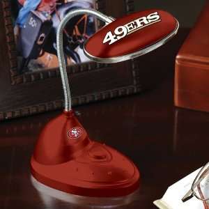    NFL San Francisco 49ers Cardinal LED Desk Lamp: Home Improvement