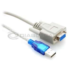 Cables To Go 1 Foot USB To Serial Db 9 Male RS 232 Cable at