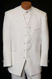Mens Fumagallis Eclipse WHITE Fashion Tuxedo Coat   All Sizes  