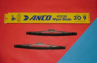 Anco 9 Wiper Blades 1968 1977 MG Midget  