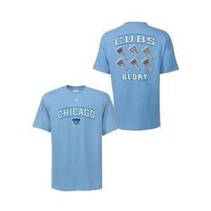 Chicago Cubs Cooperstown Winning Results T shirt by Majestic Athletic 