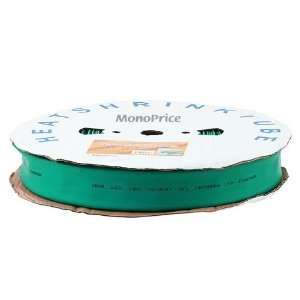  Heat shrinkable tubings, 30mm width, 100ft/roll   Green 