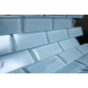   Light Blue Glass Tile (Price per piece, 1 piece = .875 square feet
