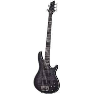  Schecter Hellraiser Extreme 5 5 String Bass Guitar, See 