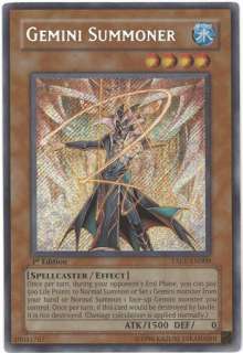 TAEV EN000   GEMINI SUMMONER  YUGIOH SECRET RARE NM/M  