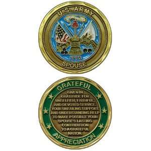  United States Army Spouse Challenge Coin 
