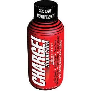   Charge SuperShot Natural Healthy Energy, 2.5 oz, 6 ct (Quantity of 3