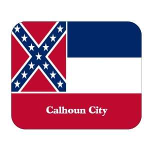   State Flag   Calhoun City, Mississippi (MS) Mouse Pad: Everything Else