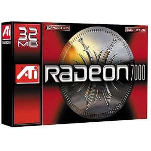  ATI Technologies 100 43020 Radeon 7000 32 MB DDR SDRAM AGP 