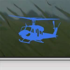  UH 1N Iroquois Huey In Action Blue Decal Window Blue 