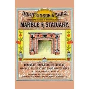 Hugh Sisson & Sons Marble & Statuary   12x18 Gallery Wrapped Canvas 