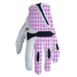  POW Womens Townie, Left, Pink Houndstooth, Medium/large 