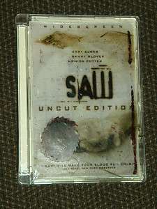 Saw unrated 2 discs Cary Elwes Danny Glover 031398182610  