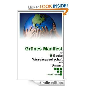 Grünes Manifest für E Books, Wissensgesellschaft und Umwelt (Posted 