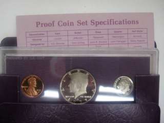 coin United States Mint Proof Set 1987 San Francisco  