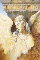Angel Of Antiquity by Fran Di Giacomo Print On Canvas  
