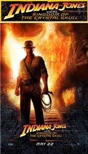   AUTHENTIC Indiana Jones Kingdom Crystal Skull Movie Poster DS  