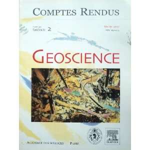   Géoscience (Volume 339 No 2 (2007)) Merlin Isidore Teitchou Books