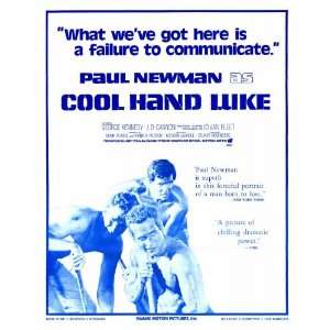    28cm x 44cm) (1967) Style E  (Paul Newman)(George Kennedy)(J.D 