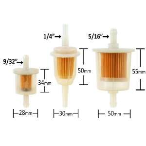  Small Engine Inline Gas Filter   Choose from 3 Most Common 