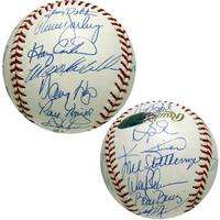 1986 NY Mets Team Signed Baseball STEINER COA 30 SIGS  