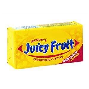  Plenty Pak Gum, JUICY FRUIT GUM