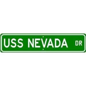 USS NEVADA BB 36 Street Sign   Navy 