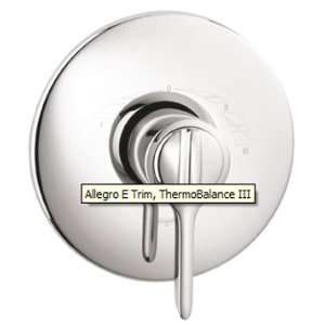  Hansgrohe 04154000 Chrome Allegro E ThermoBalance III Trim 