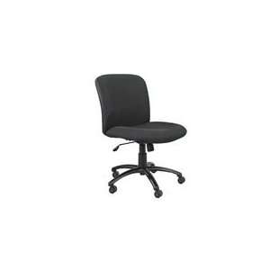  Uber Big and Tall Mid Back Chair in Black by Safco Office 