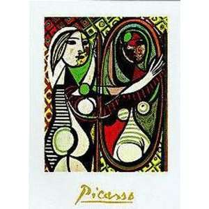  Jeune Fille Devant Miroir by Pablo Picasso 31 X 24 Art 