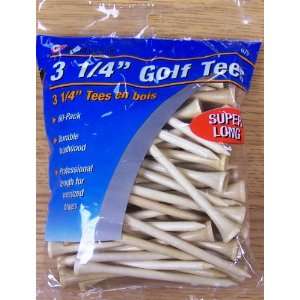  Jef World of Golf Gifts and Gallery, Inc. 3 1/4 Inch Tee 