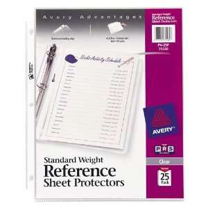 Avery Consumer Products o   Sheet Protectors,Standard Wght,8 1/2x11 