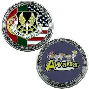  65th Air Base Wing Awana Clubs Challenge Coin Everything 