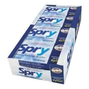 Xlear Spry Peppermint Xylitol Chewing Gum Blister Pack (20 Sleeves Per 
