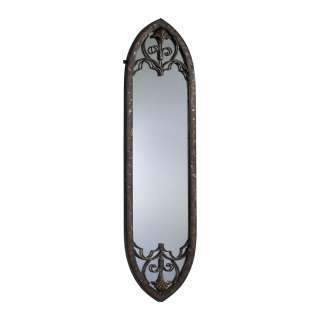 Iron Old World Arched Long Mirror  