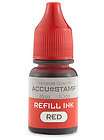 Stamp & Sign Refill Ink, 7 ml, Plastic Bottle, Red 010736050286 