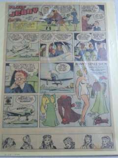   November 1940 Flyin Jenny Newspaper Comic Paper Doll Arizona Republic
