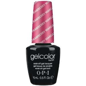 OPI Gelcolor Collection Nail Gel Lacquer, Strawberry Margarita, 0.5 