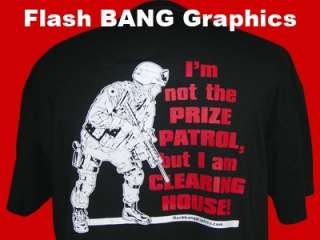 Clearing House M T Shirt SWAT Police Sheriff Military  