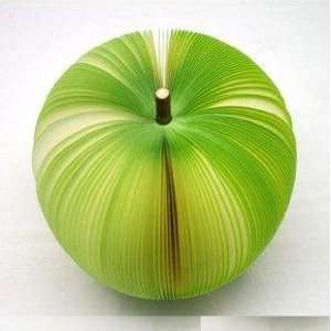  3D Crisp Green Apple Fruit Note Pad: Office Products