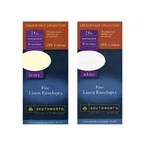  Southworth Company Products   Fine Linen Envelopes, 24 lb., No. 10 