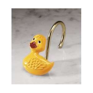  Rubber Duck Shower Curtain Hangers   set of 12 Everything 