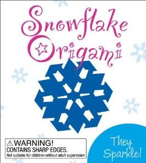 snowflake origami they sparkle mini kit 0762437057 jordana tusman 