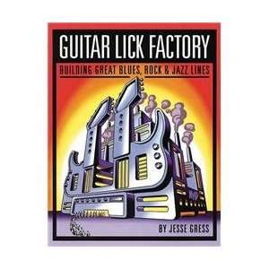  Backbeat Books Guitar Lick Factory Book (Standard 