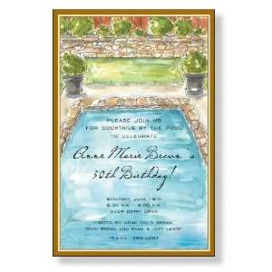  Backyard Pool Party Invitations Patio, Lawn & Garden