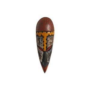    NOVICA Nigerian wood mask, King Olu Badan