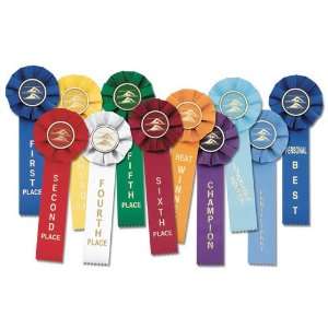  Stock Swim Rosette Award Ribbon